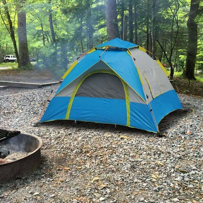 2-Person Automatic Camping Tent W/ Rainfly