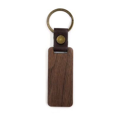 Custom Keychain Wood Key Tag