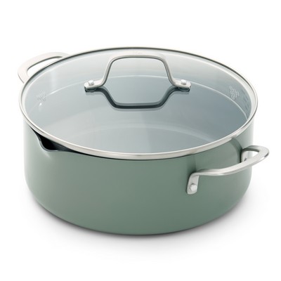 Calphalon® Ceramic Nonstick 5 Quart Dutch Oven with Lid, Silver Ash