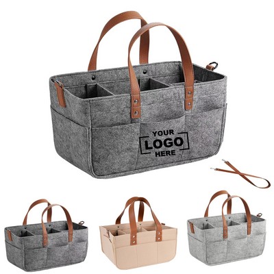 Large Felt Tote Bag for Women