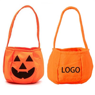 Halloween Party Supplies Non-Woven Fabrics Pumpkin Bag