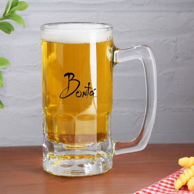 12 Oz. Blaine Glass Beer Mug