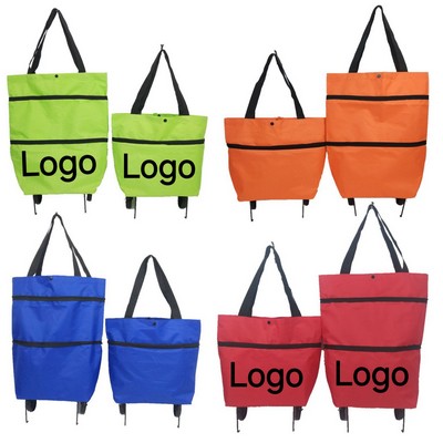 Grocery Bag with Wheels