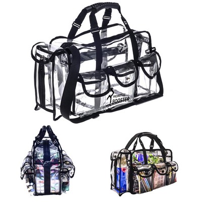 Professional Clear PVC Makeup Kits Organizer Bag