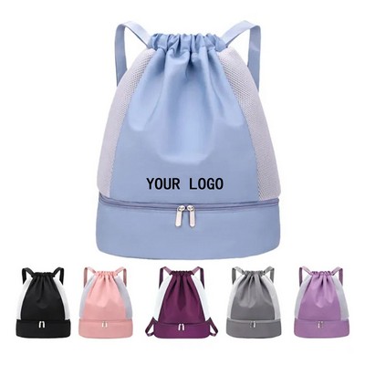 Waterproof Drawstring Backpack Sports Outdoor Fitness Travel