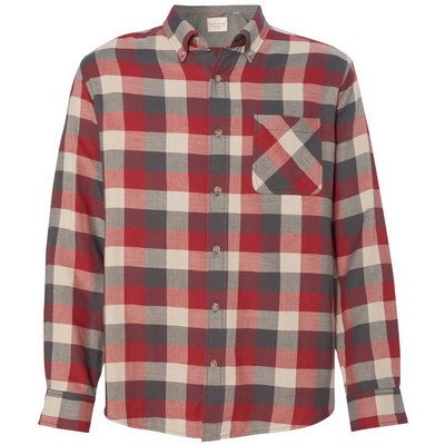 Weatherproof Vintage Brushed Flannel Long Sleeve Shirt