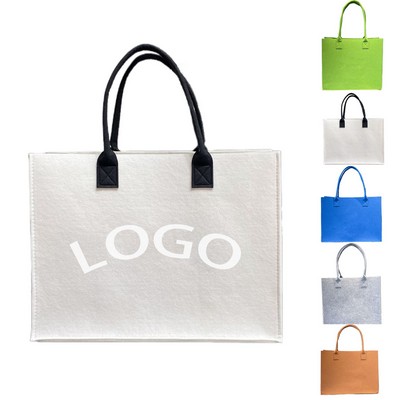 Stylish Felt Tote Bag