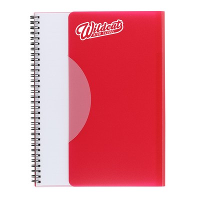 Tuck In Spiral Notebook Large