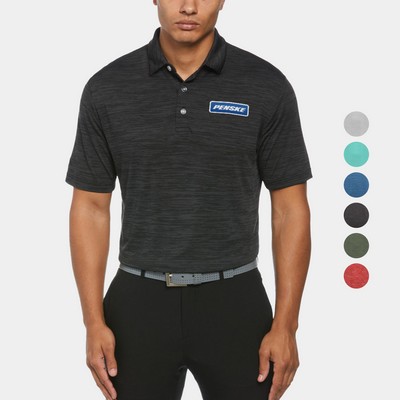 Callaway® Moisture Wicking Broken Stripe Men's Golf Polo Shirt