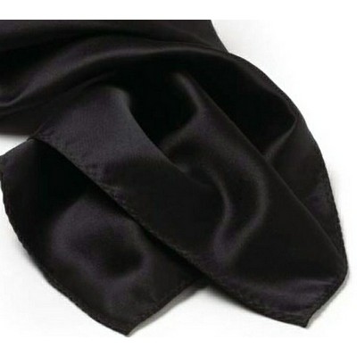 Black Silk Scarf - 8"x45"