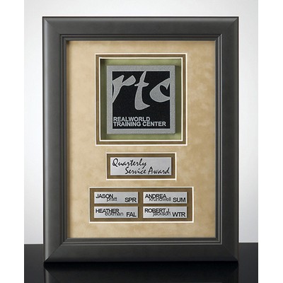 APPLAUSE: Framed Perpetual Wall Award