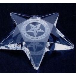 Pentagon Optical Crystal Star