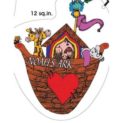 Noah's Ark Executive Keychain w/Mirrored Back (6 Square Inch)