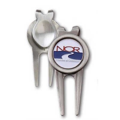 3" Divot Tool w/ 1" Ball Marker (Style #1)