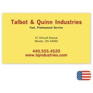 Business Card Magnet