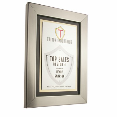 Framed Recognition Plaque (9"x12")