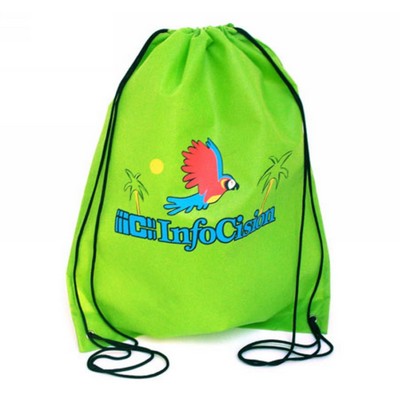 Backpacks: Drawstring Non-Woven Drawstring Backpack 25