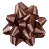 Red 2" Diameter Splendorette® Star Bow (3/8" Ribbon)