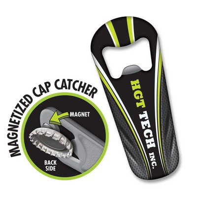 Cap-Catcher Bottle Opener