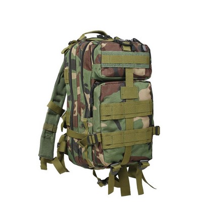 Woodland Camouflage Medium Transport Backpack