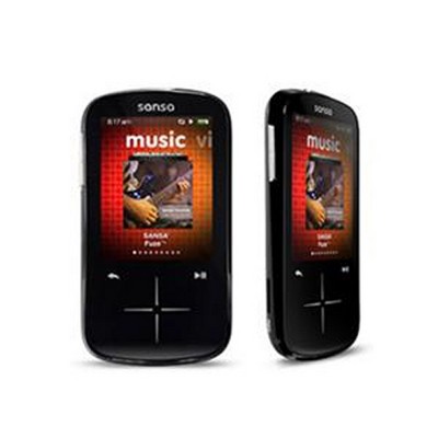 SanDisk Sansa Fuze SDMX20R 16 GB Black Flash Portable Media Player