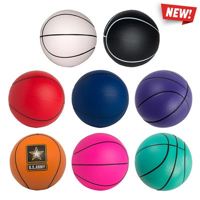 2.5" Basketball Squeezies® Stress Reliever