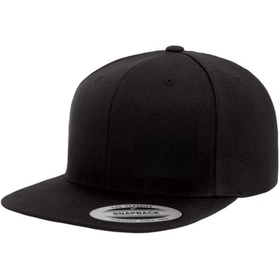 Yupoong® YP Classics™ Premium Flat Bill Snapback Cap (Embroidery)