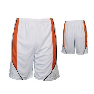 Youth Cool Mesh Athletic Short w/ Contrast Panel (7" Inseam)