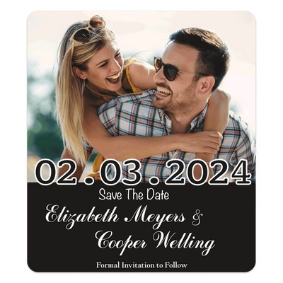 Save The Date Magnet | Rectangle | 3 1/2" x 4"