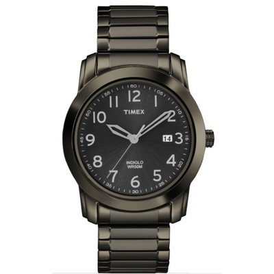 Timex Mens Gray Expansion Band Gray Dial