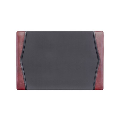 Contemporary Leather Side Rail Desk Pad (25.5"x17.25")