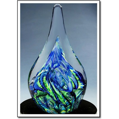 Atlantis Art Glass Sculptures w/o Marble Base (3"x6.5")