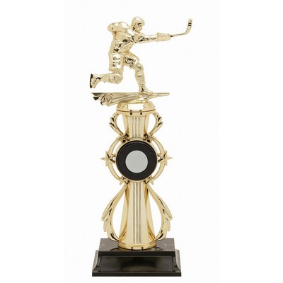 Hockey Riser Trophy 13" Tall