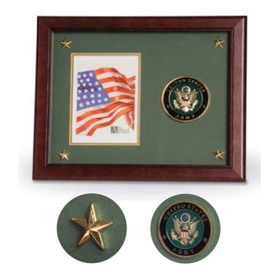 Air Force Wings Medallion Picture Frame (11"x14")