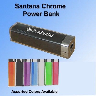 Santana Chrome Power Bank - 2800 mAh