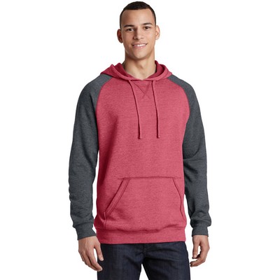 District® Men's Lightweight Fleece Raglan Hoodie