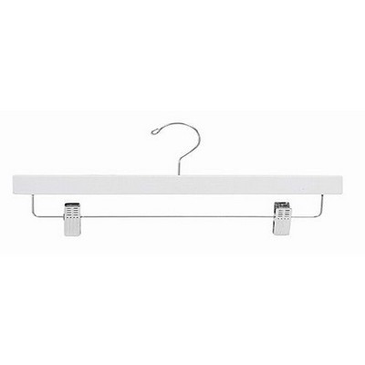 White Wooden Pant-Skirt Hanger