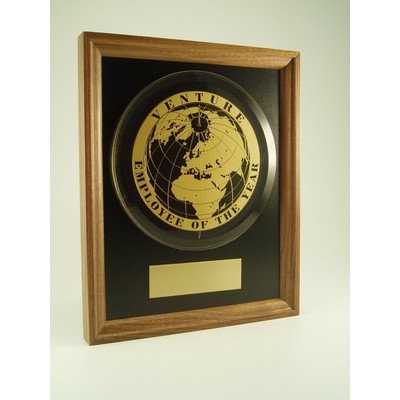 Saturn Wood Wall Plaque