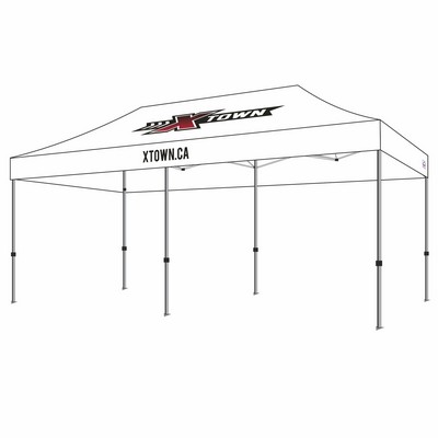 Industrial Grade Aluminum ML 10x20 Canopy Kit (Full Color Digital Dye Sublimation)