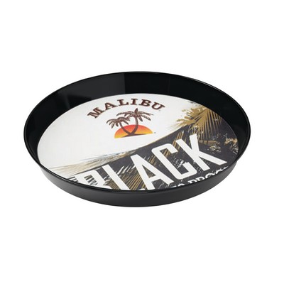 16" Round Serving Tray w/Full Color Imprint