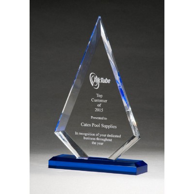 Arrow Series Award with Blue Highlights (5.5"x8.5")