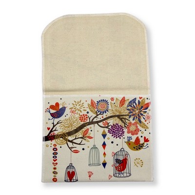 Cotton Bag w/Flap (9.5"x7.5")