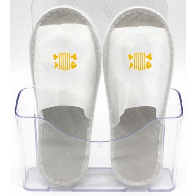 Disposable Non-Woven Open-Toe Hotel Slipper