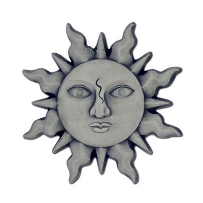 Sun Lapel Pin - Silver