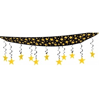 Stars Are Out Ceiling Decor (12"x12")