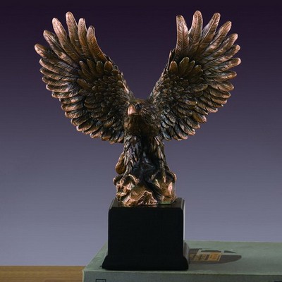 Eagle in Flight, 10"W x 12"H