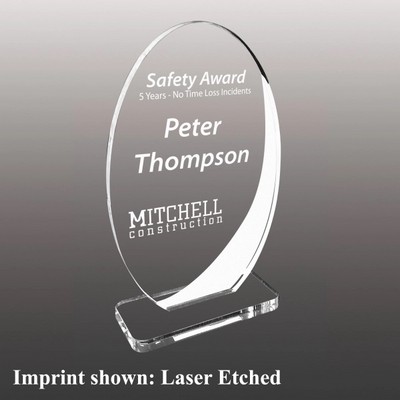 Stock Acrylic Awards - Laser Etched