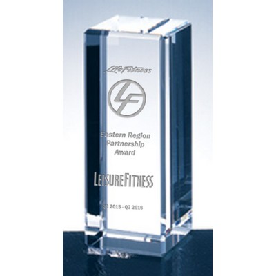 Colonna Optic Crystal Award (2-3/8"x6")