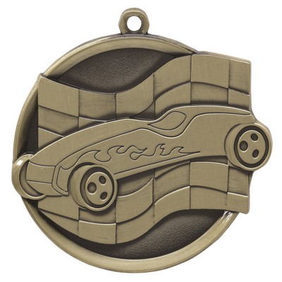 Pinewood Derby Mega Medal - 2-1/4"