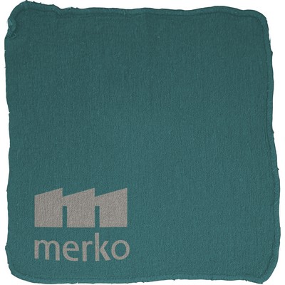 Shop Towel --Teal--14x14 (Imprint Included)